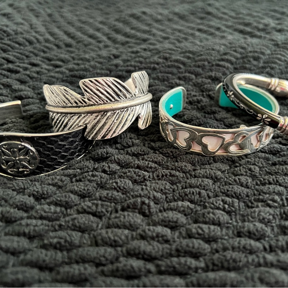 Four bracelets- 2 are Rustic Cuff and 2 are Brighton